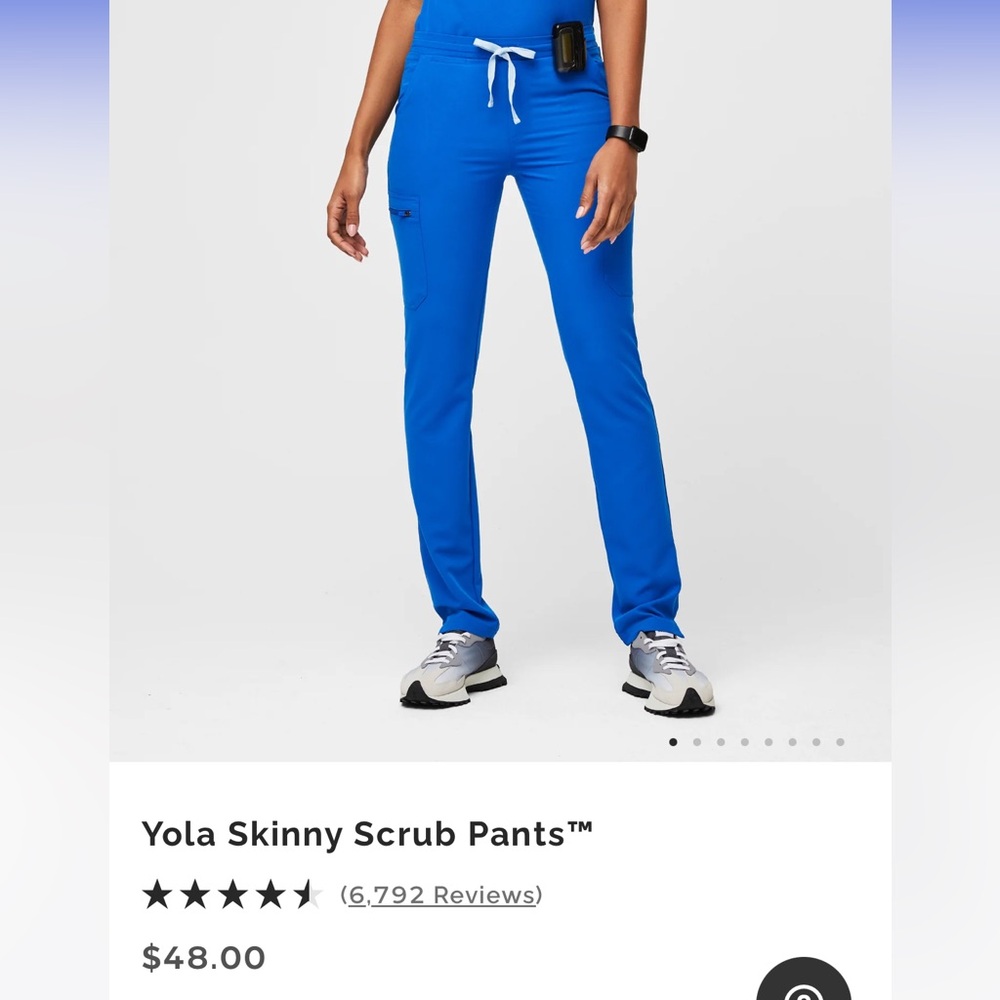 Yola skinny scrub pants M Tall